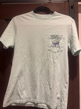 Vineyard Vines Light Mint Short Sleeve Pocket Tee